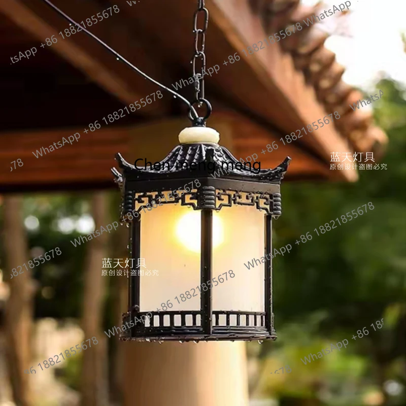 New arrive Chinese pavilion ch - огляд і ціна Outdoor Lighting Chandelier