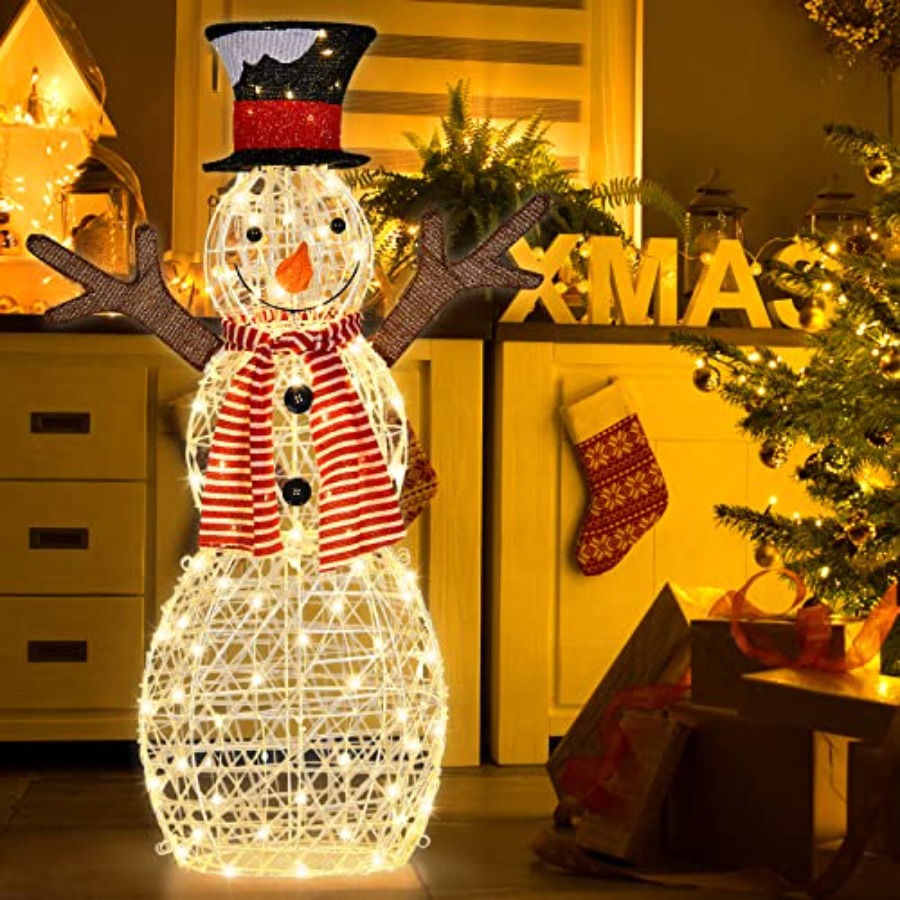 Christmas Outdoor Lighted Snow - огляд і ціна Outdoor Lighting Ground