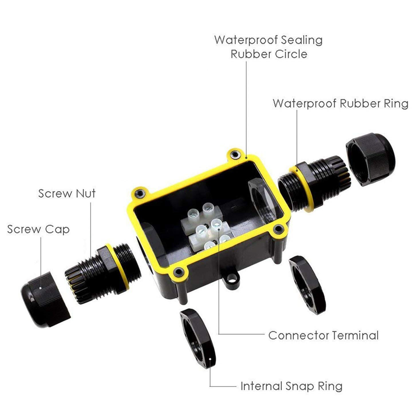 2 Way Outdoor Waterproof IP66  - огляд і ціна Outdoor Lighting Electrical Box