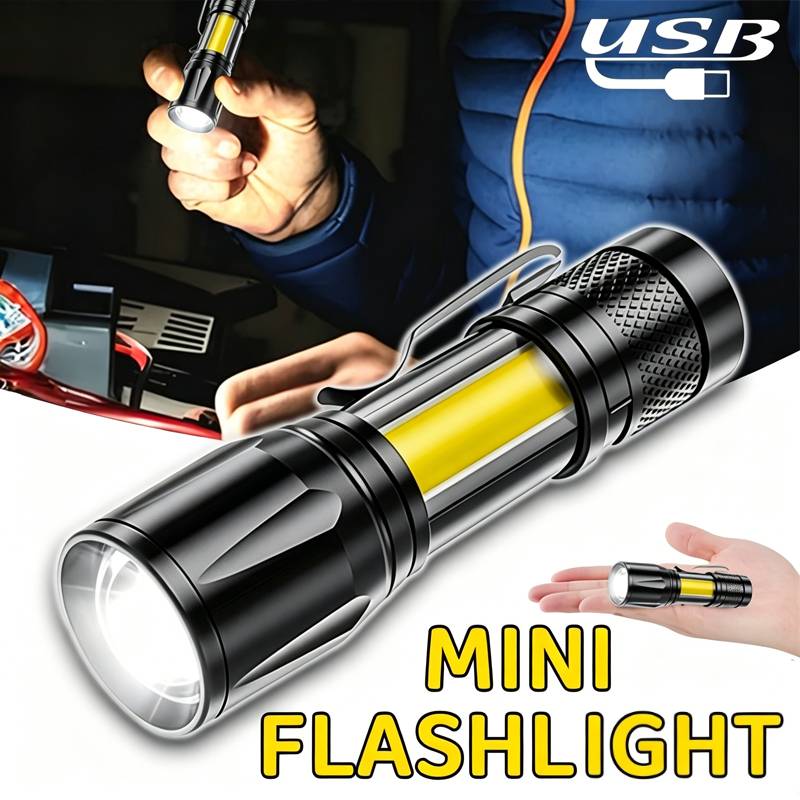 Mini LED Flashlight COB Floodl - огляд і ціна Outdoor Lighting Lanterns