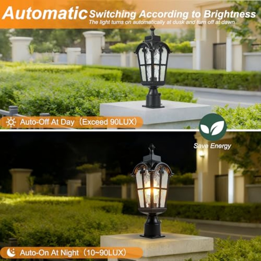 Sensor Outdoor Post Lights Wat - огляд і ціна Outdoor Lighting Waterproof