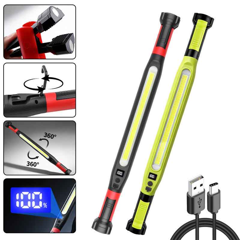 COB Work Light Type‑C Recharge - огляд і ціна Outdoor Lighting Types
