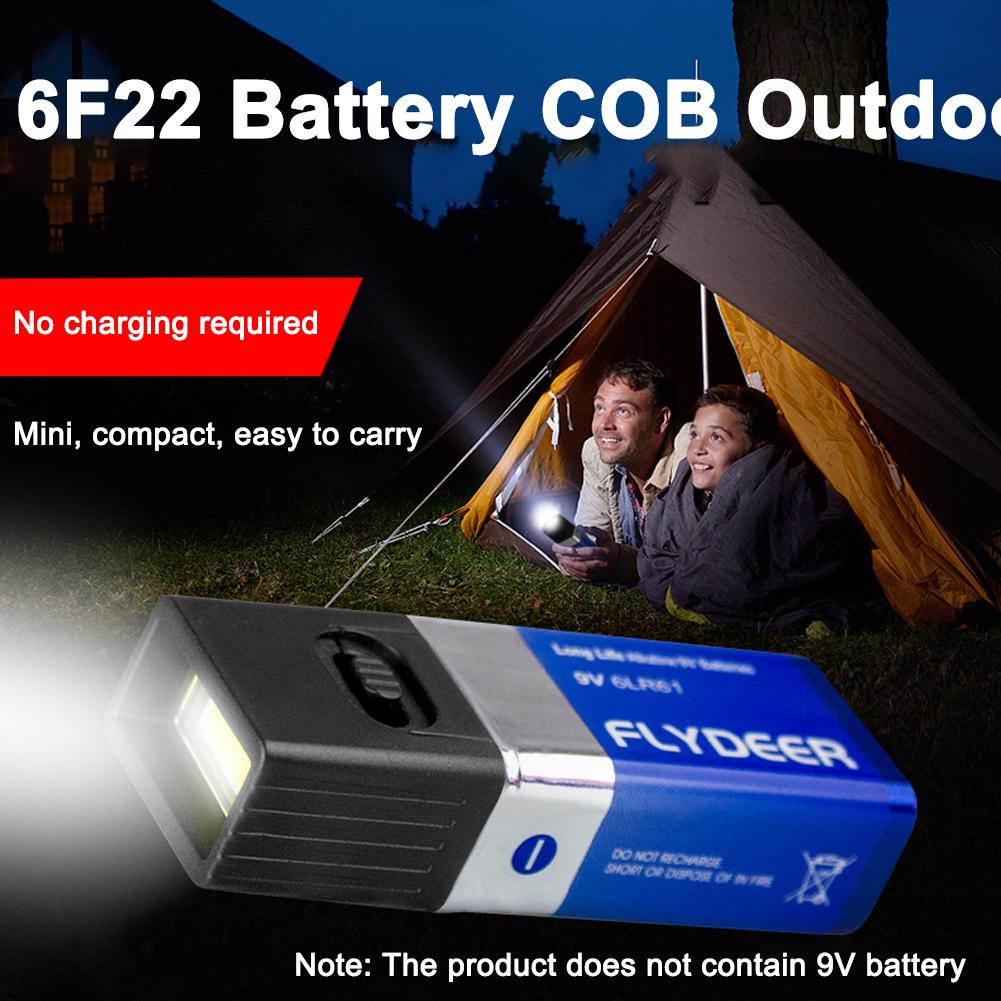 6F22 Battery COB Outdoor Light - огляд і ціна Outdoor Lighting Not Working