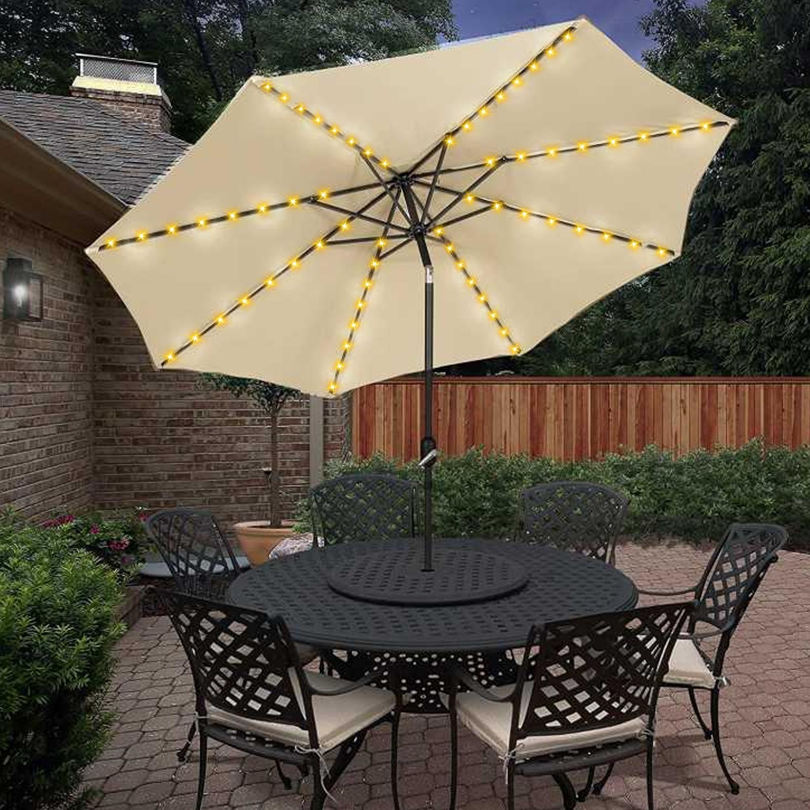 Solar Umbrella String Light 10 - огляд і ціна Halo Outdoor Lighting