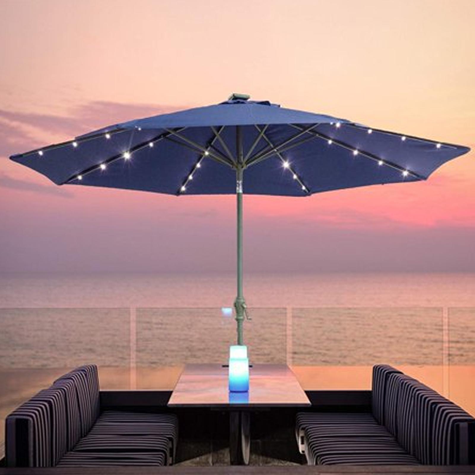Solar Umbrella String Light 10 - огляд і ціна Halo Outdoor Lighting