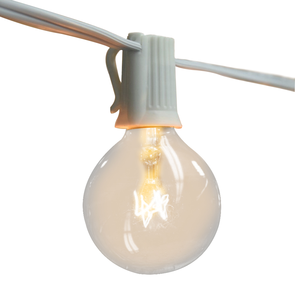 Vintage G40 Clear Bulb String  - огляд і ціна Outdoor Lighting Socket