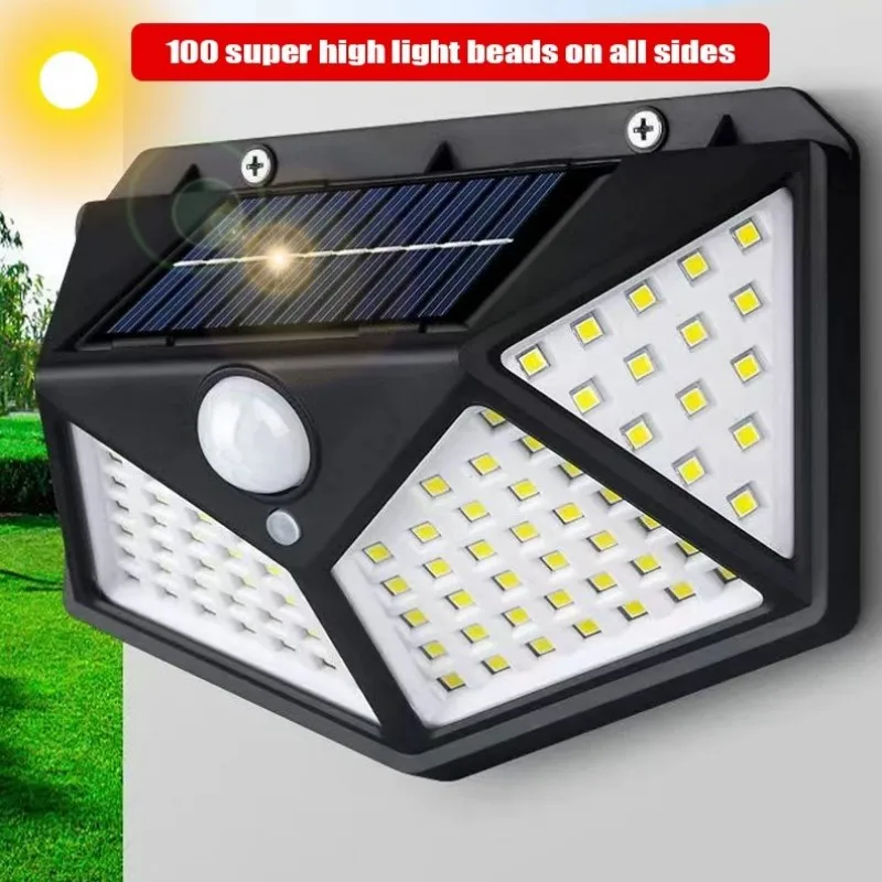 100Led Multifunctional Solar L - огляд і ціна Outdoor Lighting Motion Sensor
