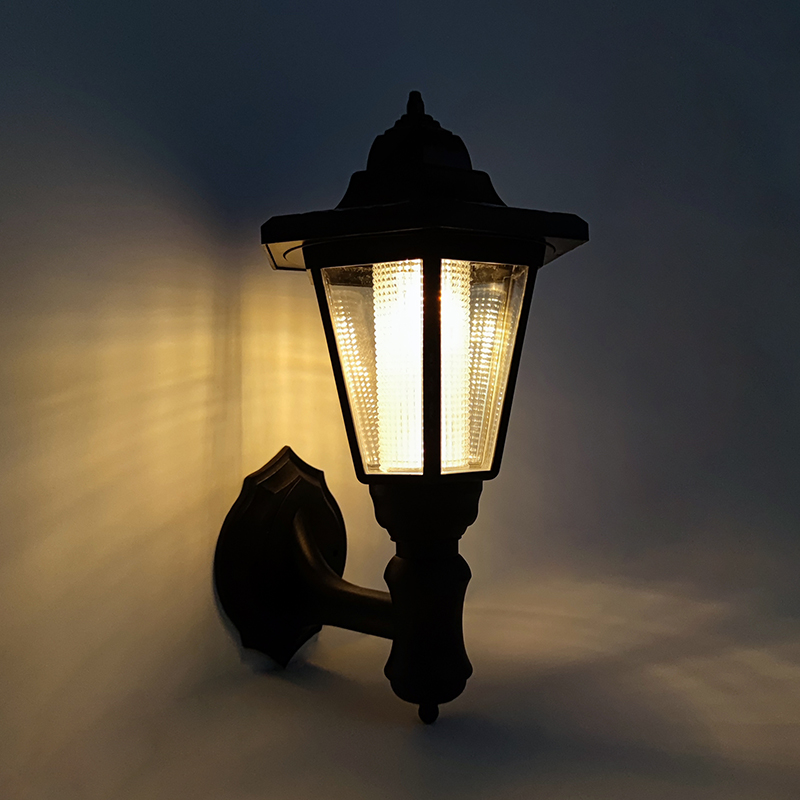 Retro Solar Wall Lamp, 1000mah - огляд і ціна Outdoor Lighting Front Yard