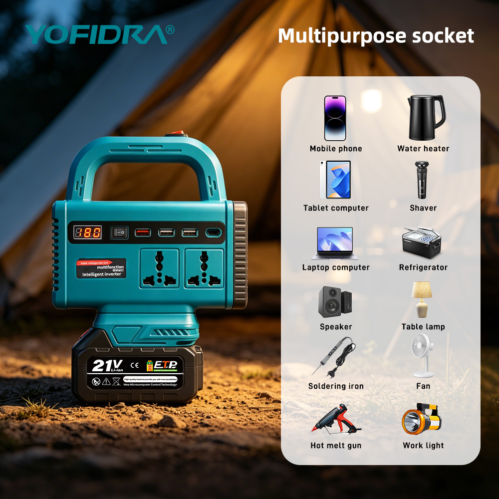 YOFIDRA 220V Portable Power In - огляд і ціна Outdoor Lighting Socket