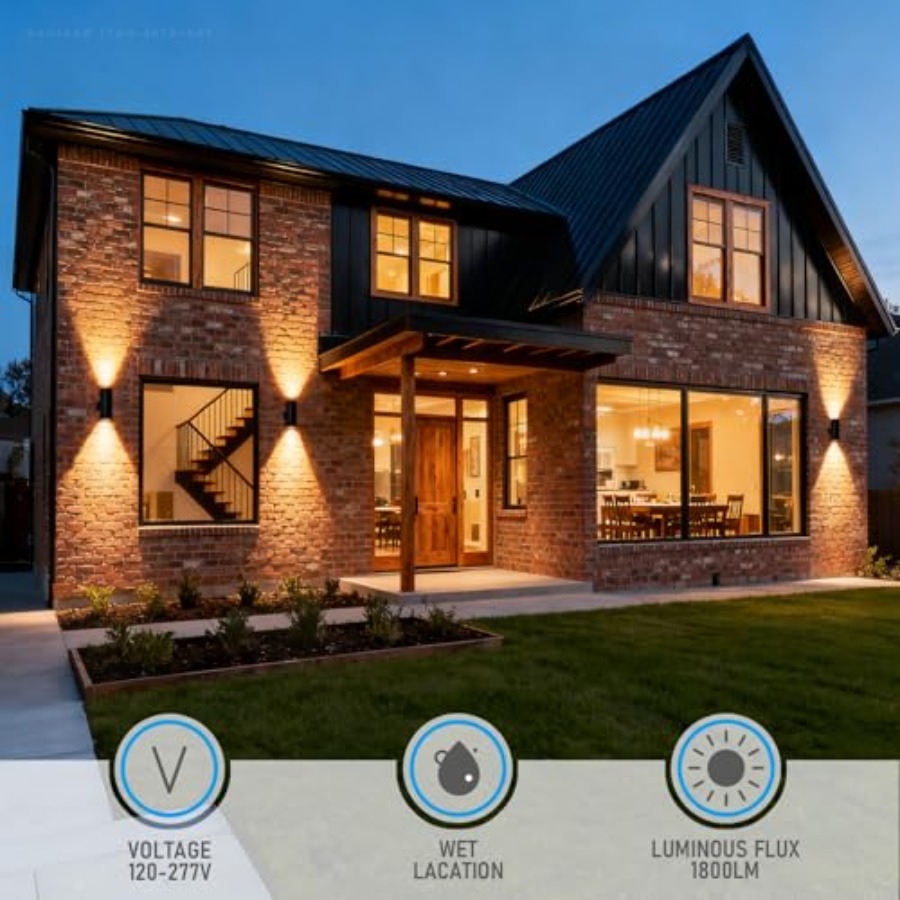 3000K LED Cylinder Up Down Wal - огляд і ціна Outdoor Lighting Sconce