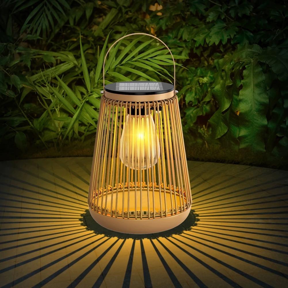 IP65 Waterproof Solar Rattan L - огляд і ціна Outdoor Lighting Waterproof