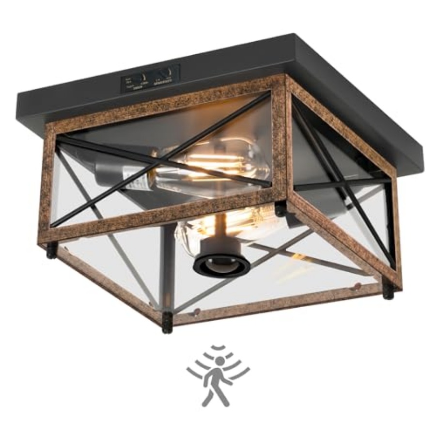 Outdoor Ceiling Light with Mot - огляд і ціна Outdoor Lighting Motion Sensor