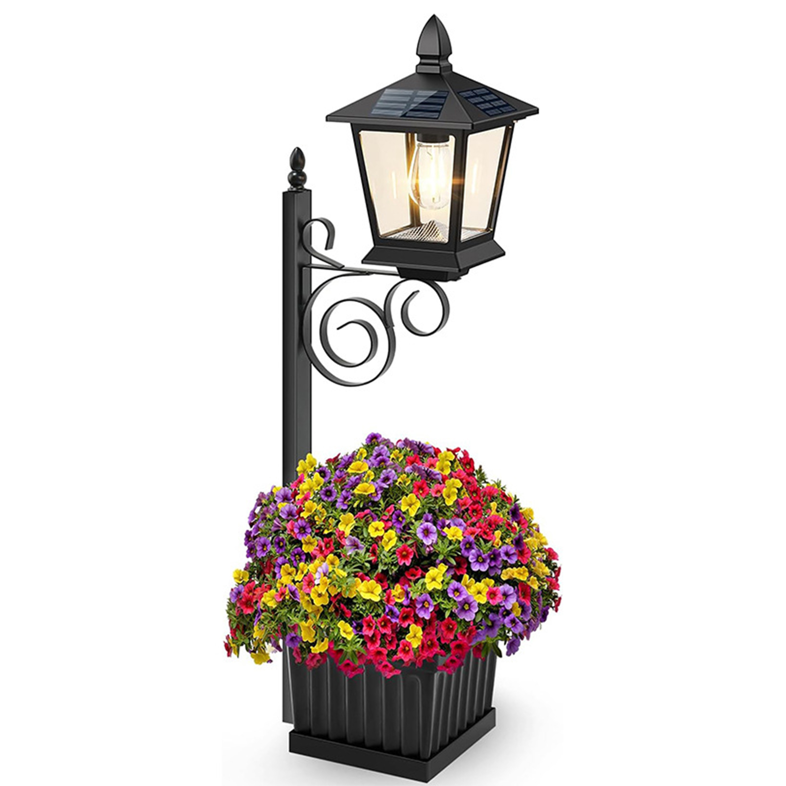 2-in-1 Solar Planter Lamp 8-10 - огляд і ціна Outdoor Lighting Front Yard