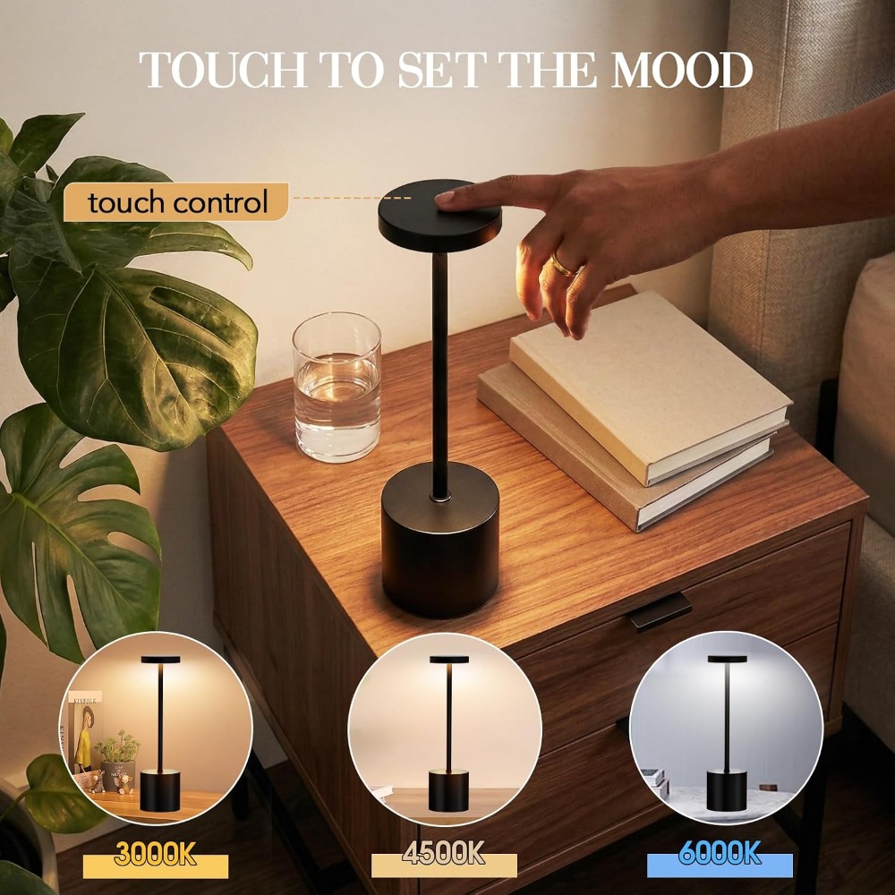 Cordless Table Lamp Set 5000mA - огляд і ціна Outdoor Lighting Waterproof