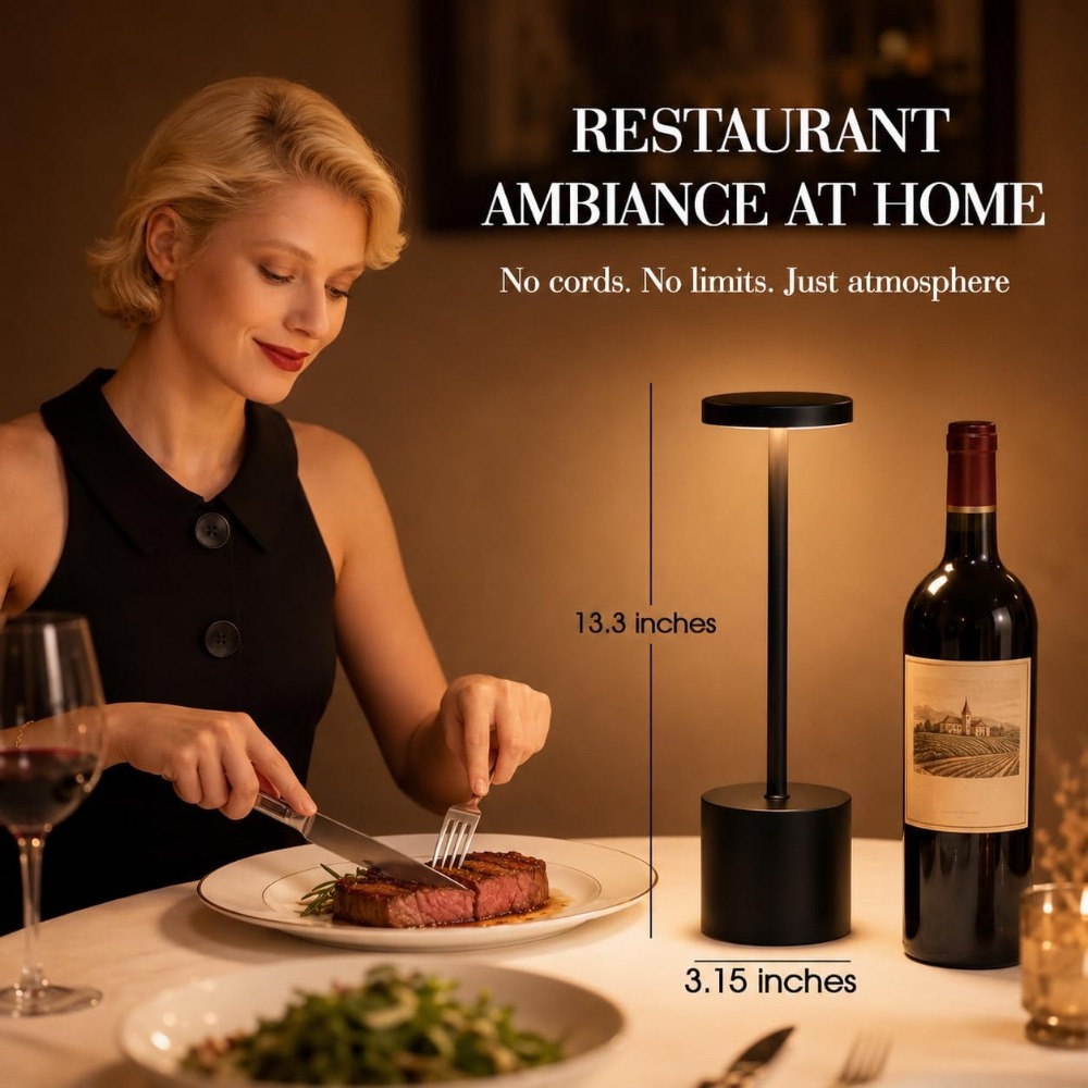 Cordless Table Lamp Set 5000mA - огляд і ціна Outdoor Lighting Waterproof