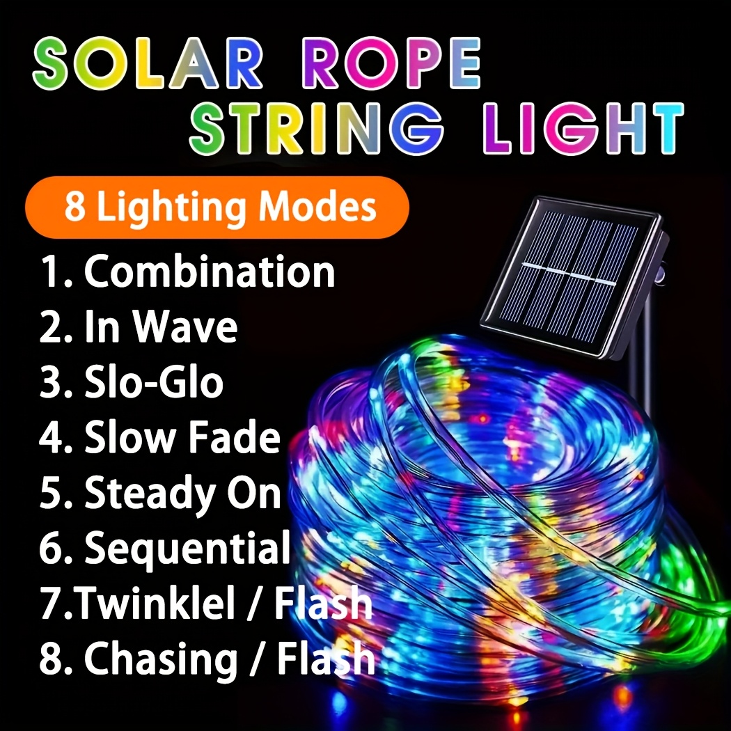 Outdoor Solar LED Fairy Lights - огляд і ціна Outdoor Lighting Effects