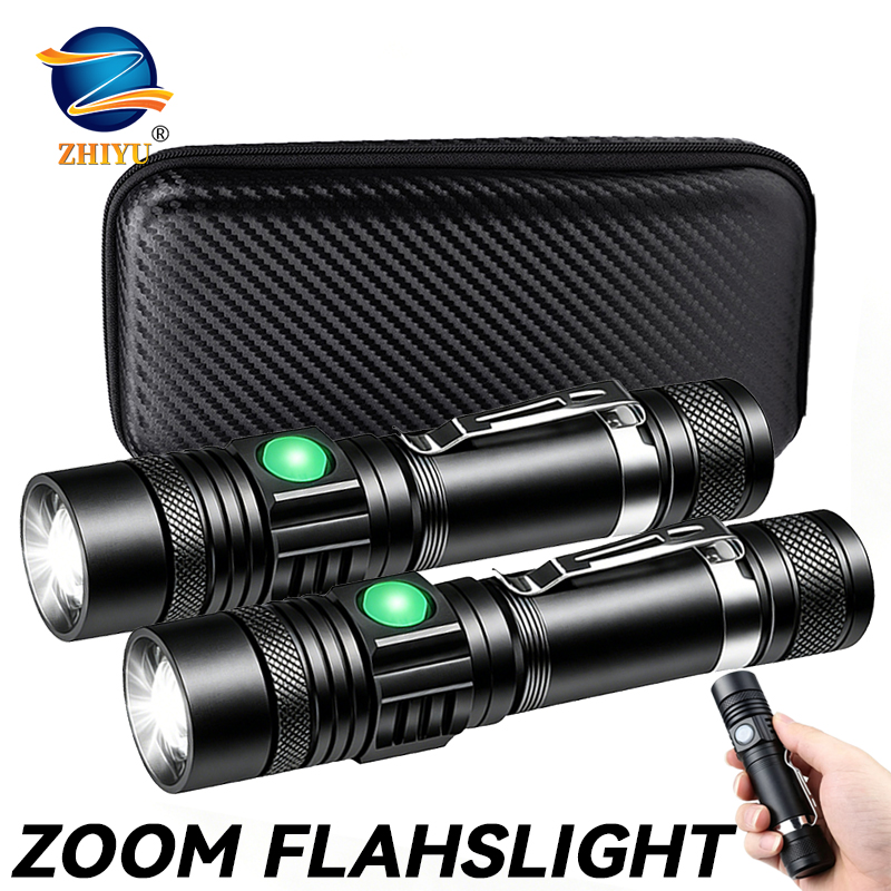 T6 LED Rechargeable Flashlight - огляд і ціна Outdoor Lighting Junction Box