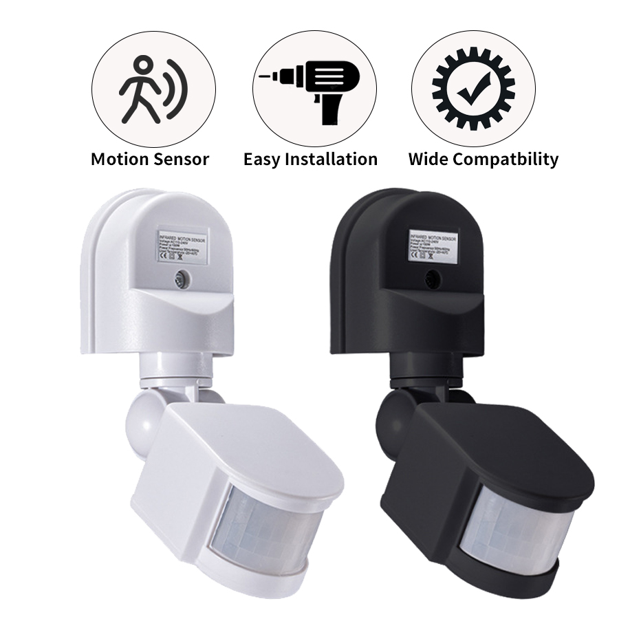 PIR Motion Sensor 220V 110V 12 - огляд і ціна Outdoor Lighting Motion Sensor