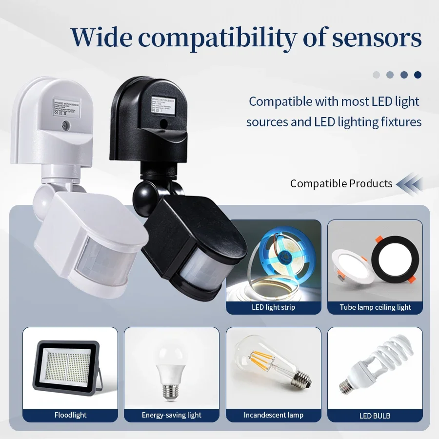 PIR Motion Sensor 220V 110V 12 - огляд і ціна Outdoor Lighting Motion Sensor