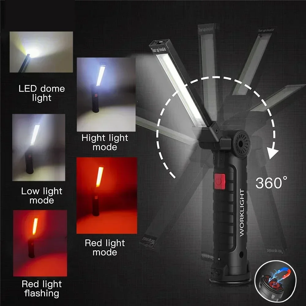 LED COB Flashlight USB Recharg - огляд і ціна Outdoor Lighting Types