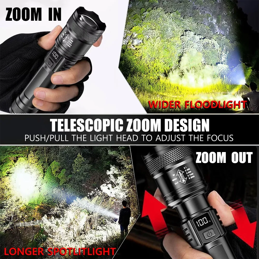 Rechargeable LED Flashlight Zo - огляд і ціна Outdoor Lighting Junction Box