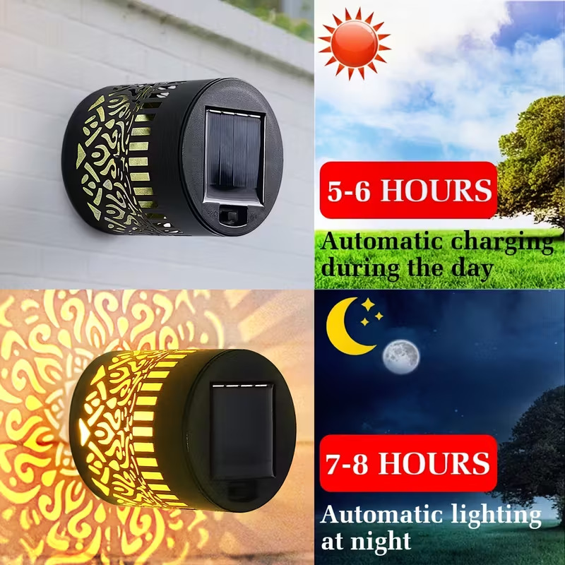 Solar LED Wall Light Mandala P - огляд і ціна Outdoor Lighting Effects