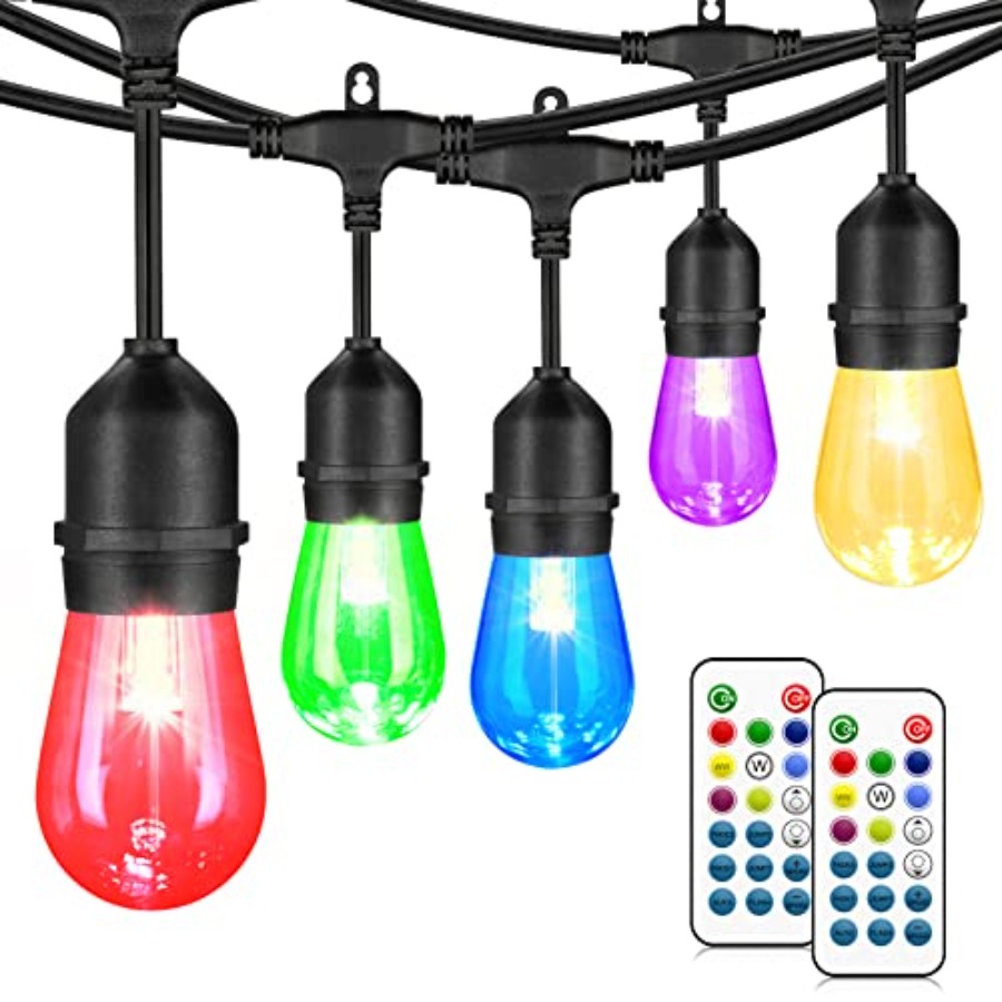 48Feet Outdoor Patio Lights Wa - огляд і ціна String Light Bistro