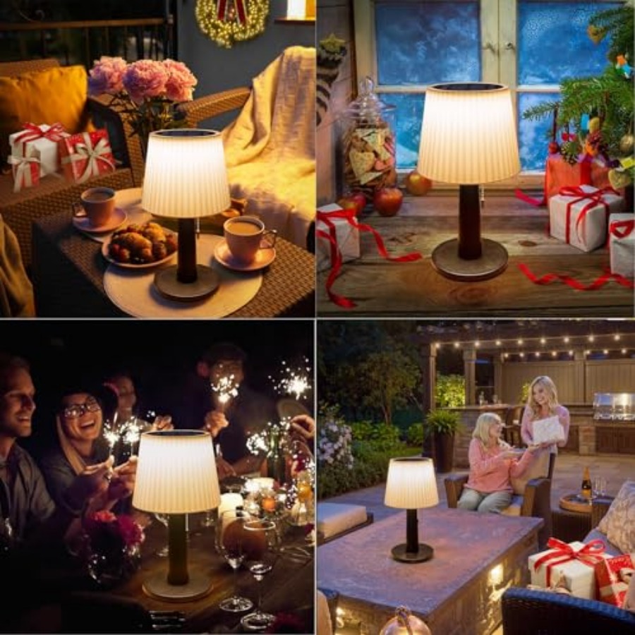 Solar Table Lamps Outdoor Indo - огляд і ціна Outdoor Lighting Waterproof