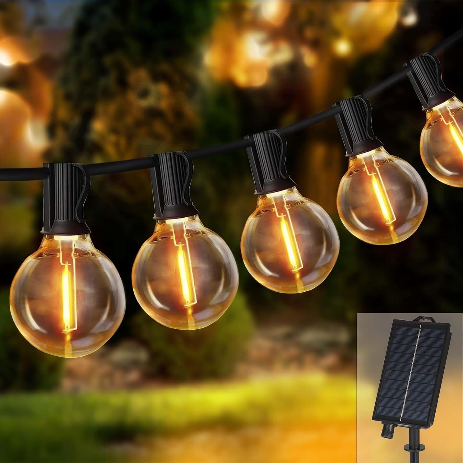 Solar String Lights Outdoor G4 - огляд і ціна String Light Bistro