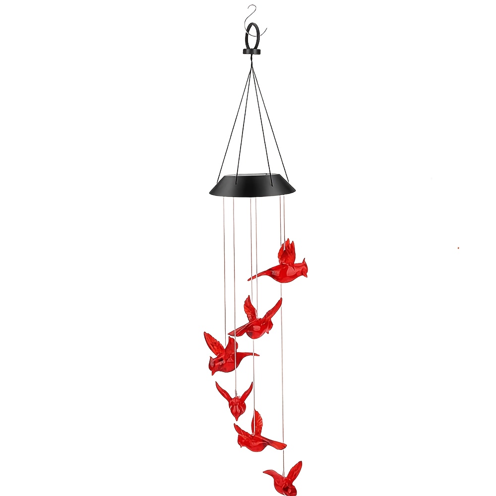 Solar-Powered Flaming Bird Win - огляд і ціна Outdoor Lighting Waterproof